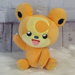 Nintendo Pokémon Teddiursa Teddy Bear Plush Stuffed Animal Toy 2021 10"